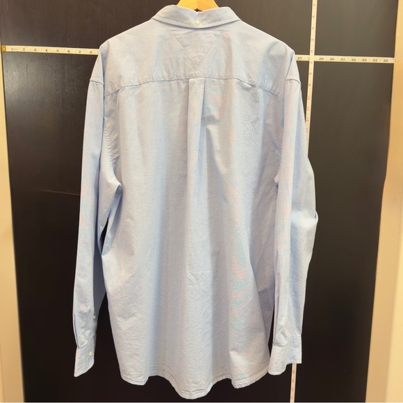 Tommy Hilfiger Men's Sky Blue Button Down Shirt - Picture 5 of 5